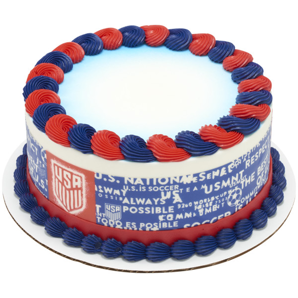 U.S. Soccer The Best of U.S. PhotoCake® Edible Image® Strips
