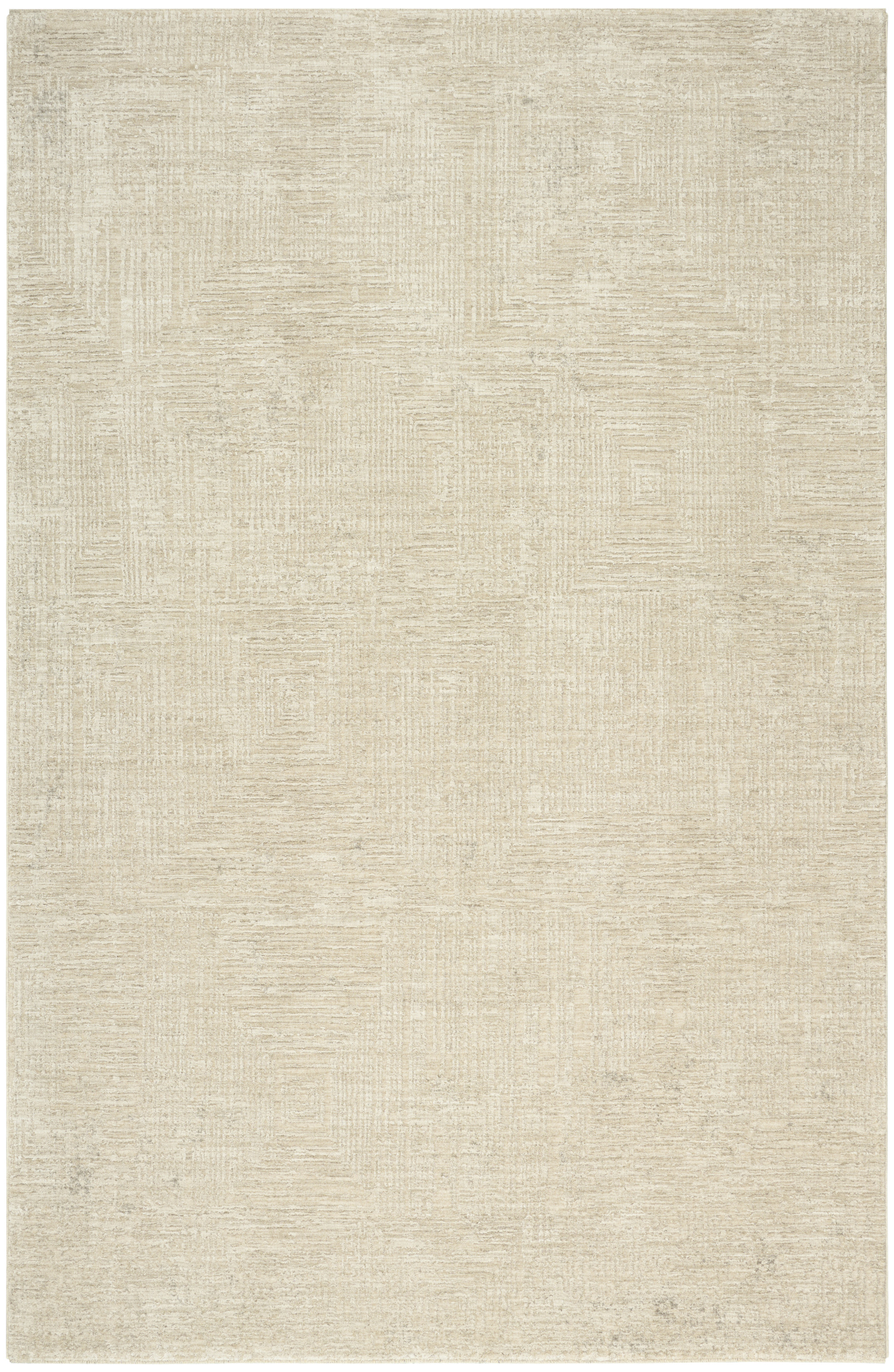 DKNY DK014 Madison Square 7'10" x 10'2" Ivory Beige Modern Indoor Rug