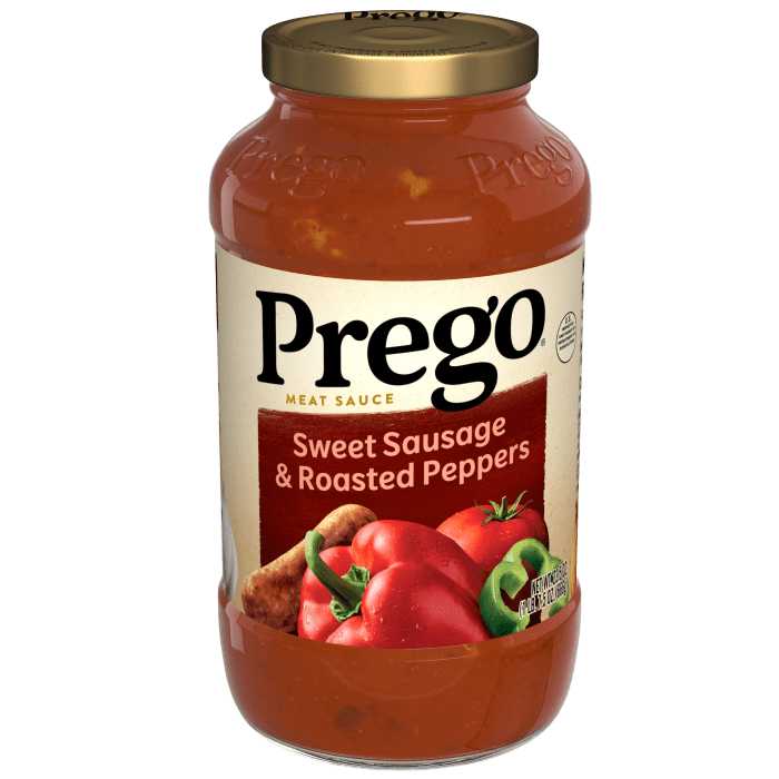 Sweet Sausage and Roasted Peppers Pasta Sauce