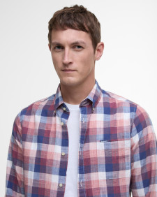 Hillroad Tailored Long-Sleeved Shirt Red Spice