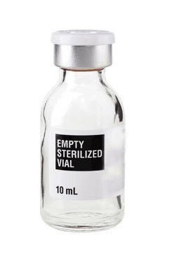 ALK Laboratories VIAL, EMPTY STR W/SLVR CAP 10ML (25/BX)