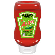 Heinz Tomato Ketchup Blended with Jalapeno, 14 oz Bottle