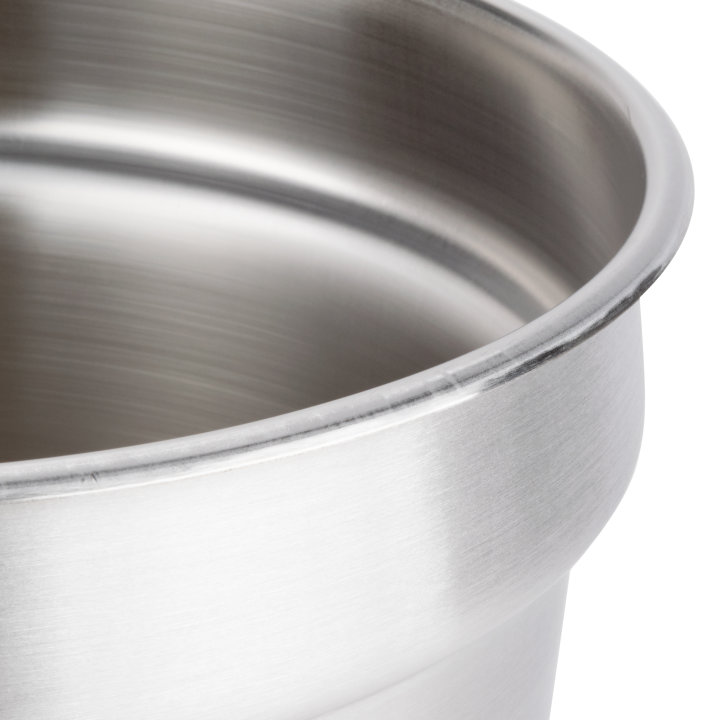 11-quart stainless steel inset