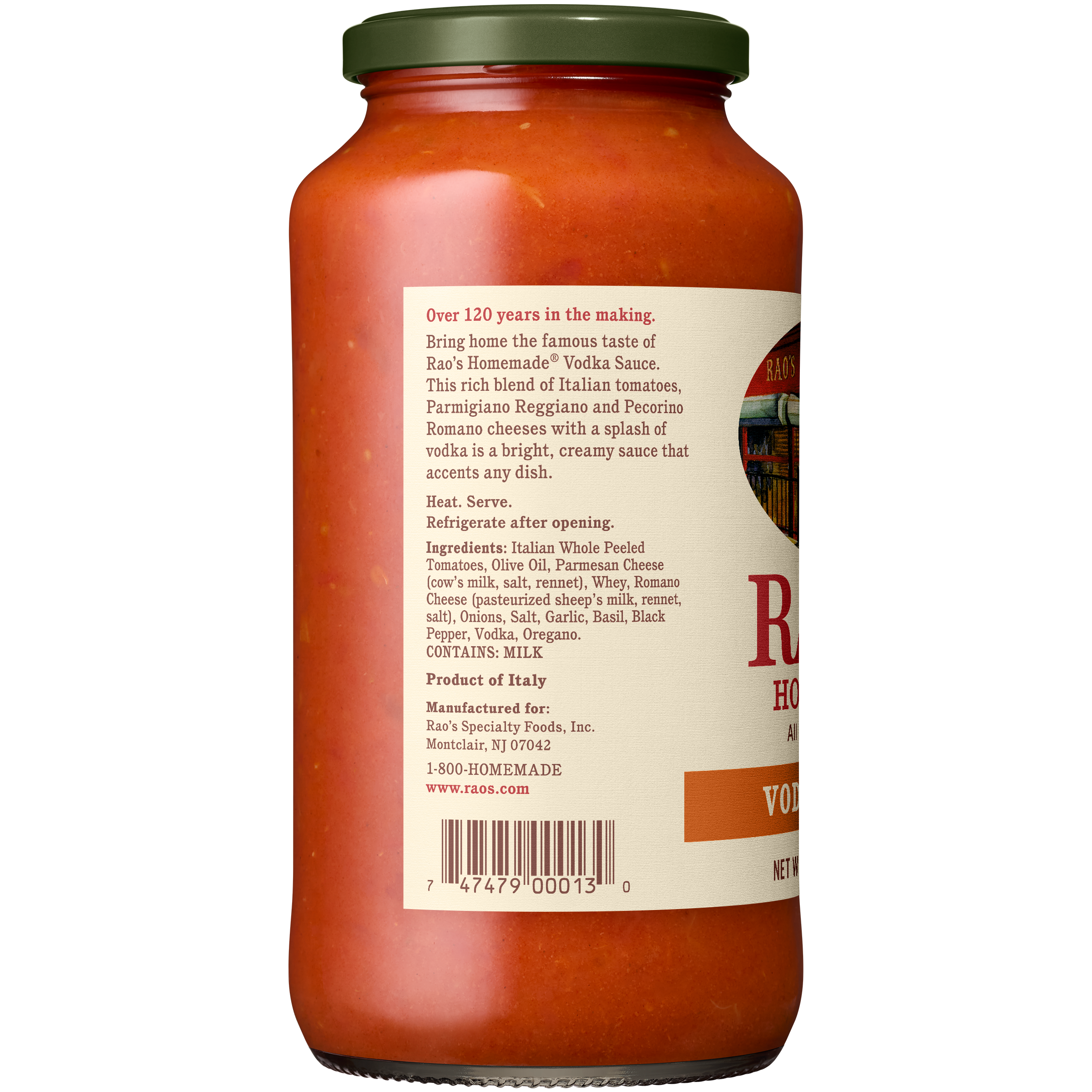 Vodka Sauce, 24 oz - Left Image