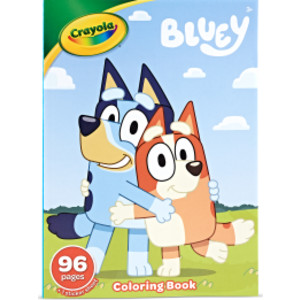 Coloring Book, 96 Pages, Bluey