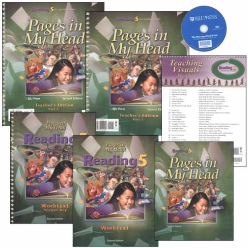 BJU Press Reading 5 Home School Kit