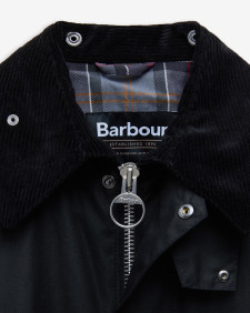 Modified Transport Waxed Jacket Black