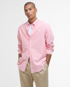 Oxford Tailored Long-Sleeved Shirt Horizon Orange