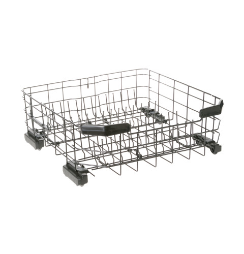 Dishwasher lower rack complete assembly