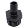 HIL50176, Hillyard, Barb 1/2Id X Mght Black Polypro