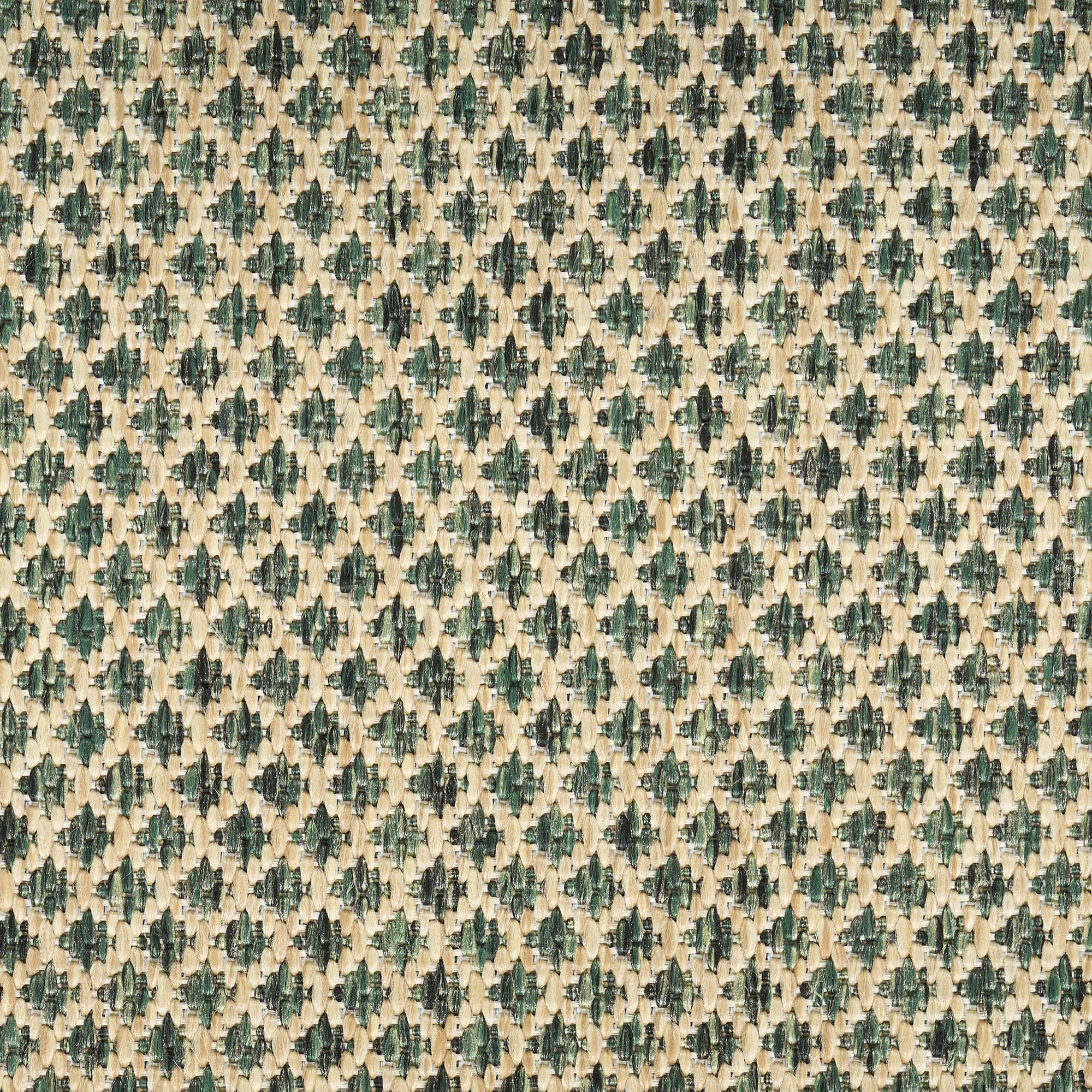 Nourison Courtyard 2'2" x 10' Green Modern Rug