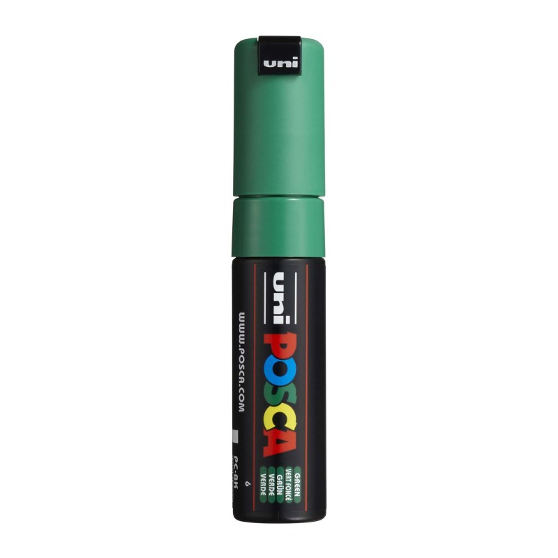 PC-8K Paint Markers, Broad Chisel Tip (8 mm), Green