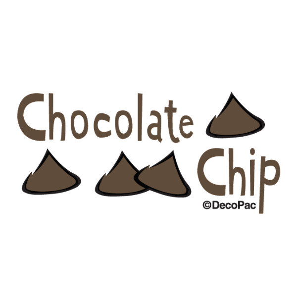 Chocolate Chip Promotional Label