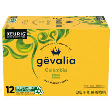 Gevalia Colombia Colombian Medium 100% Arabica Coffee K-Cup Pods, 12 ct Box