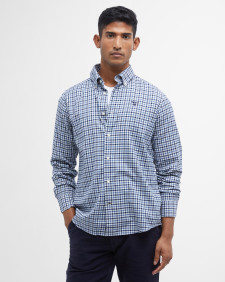 Finkle Tailored Long-Sleeved Shirt Classic Navy