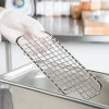 Third-size Super Pan 3® stainless steel wire cooling grate
