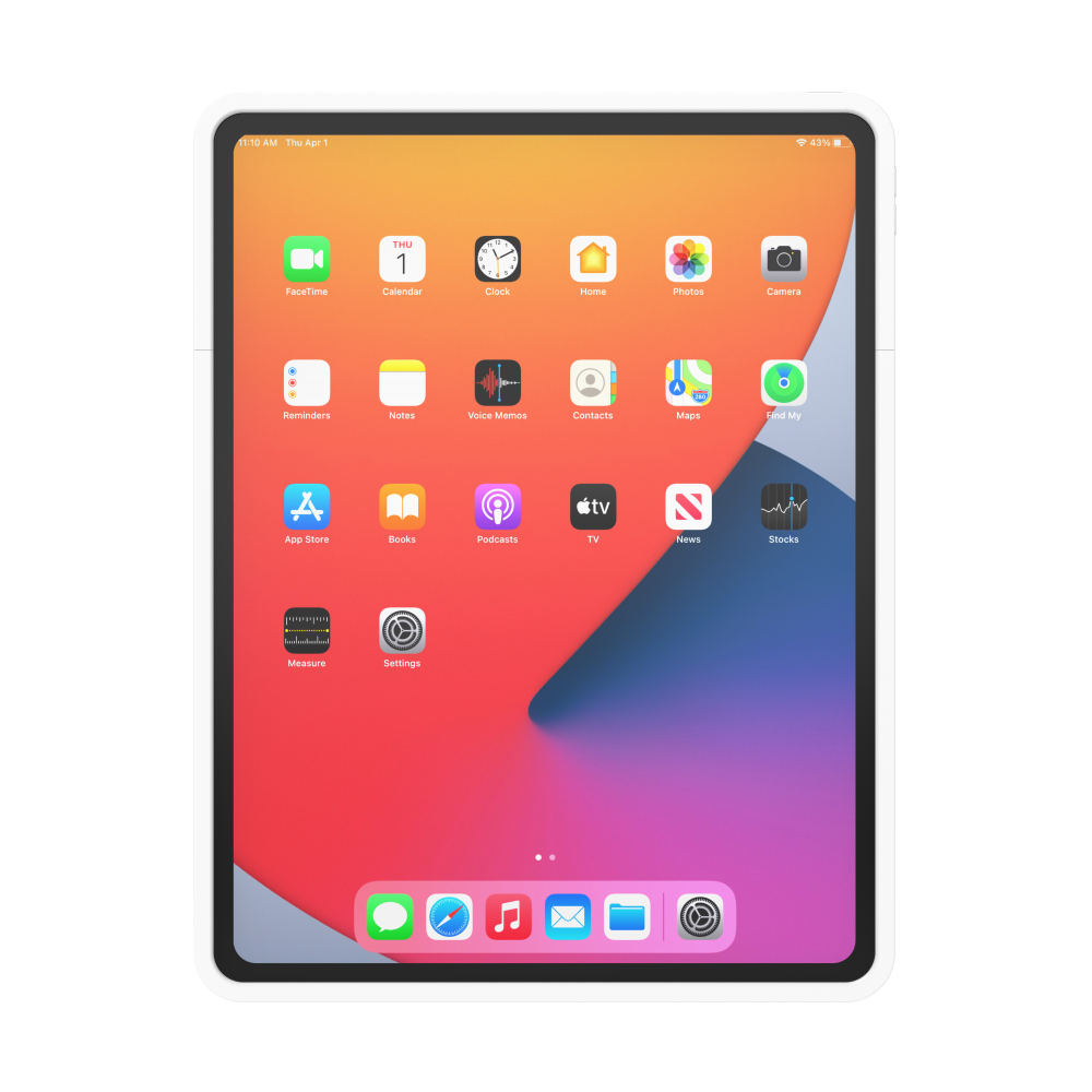 CONNECT PRO - Case for iPad Air 13" M3 | iPad Air 13" M2 | iPad Pro 12.9" (6th gen) - White