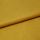 Mustard-yellow fabric, folded once with a visible textured edge, lying flat; soft pile catching even studio lighting, close-up composition emphasizing a smooth, plush surface.