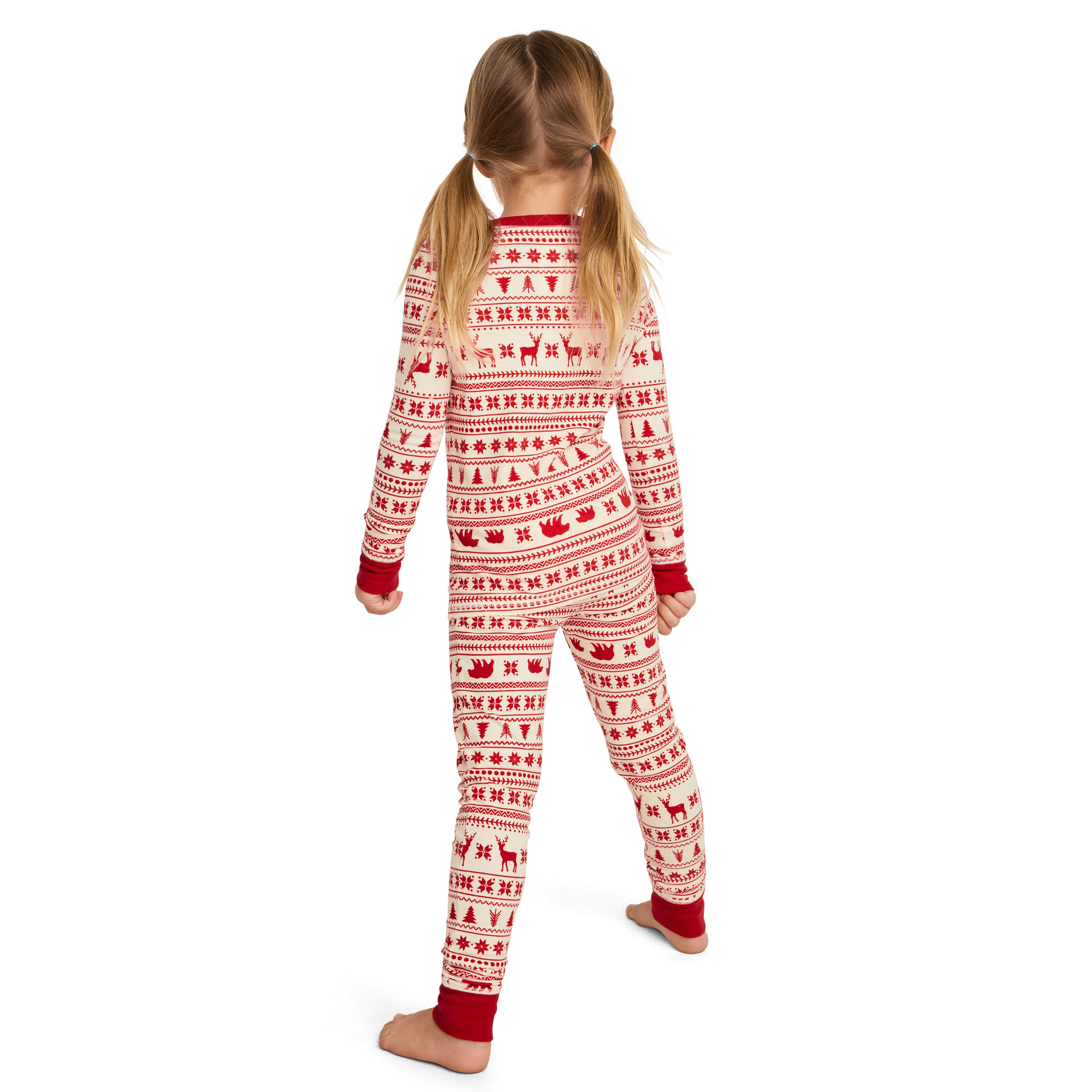 Jockey Unisex Kids' Fam Jams Long Sleeve Top and Jogger Set - Picture 3 of 12