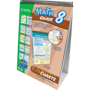 Math Skills Curriculum Mastery&reg; Flip Chart, 10 Pages, Grade 8