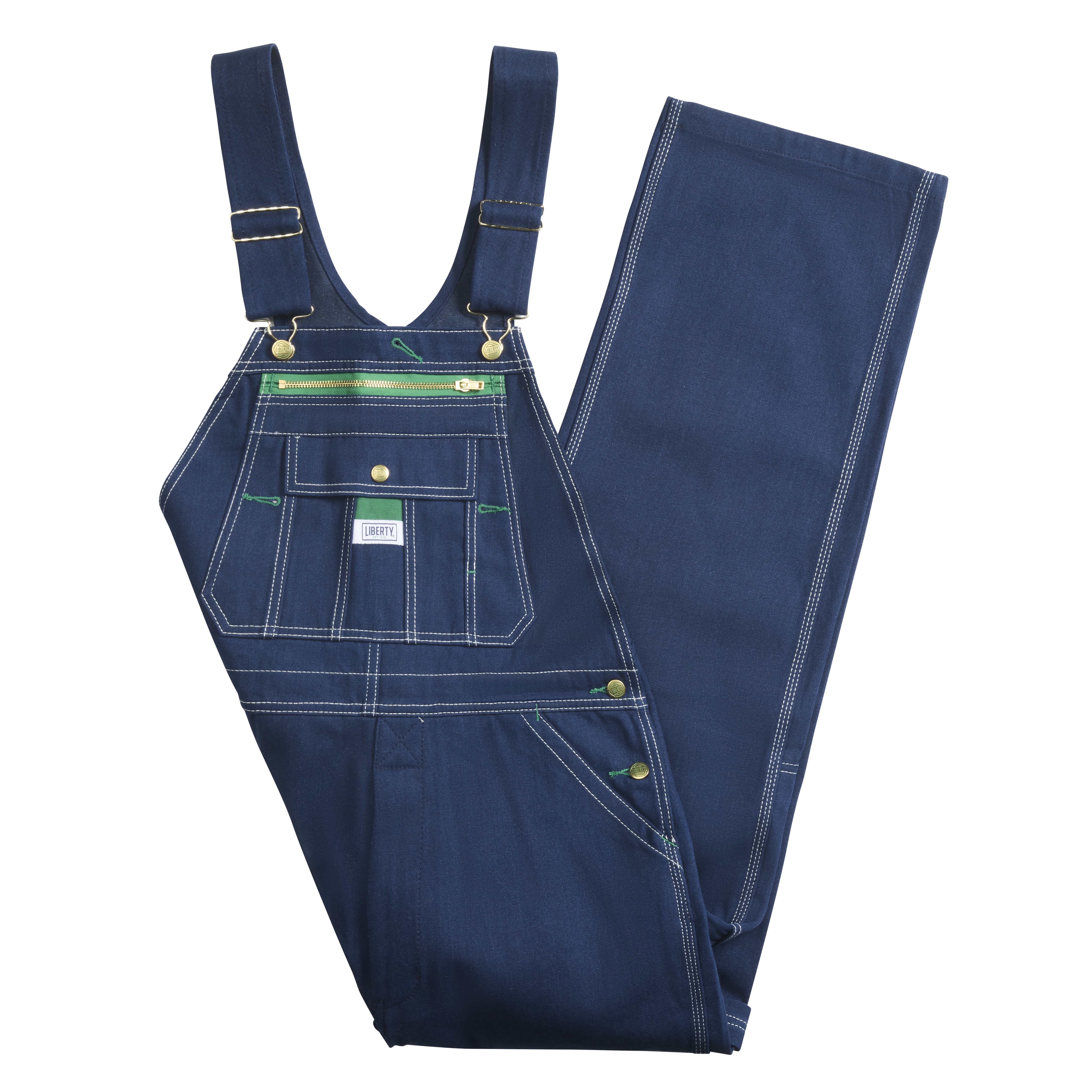 Liberty Rigid Denim Bib Overalls-Liberty