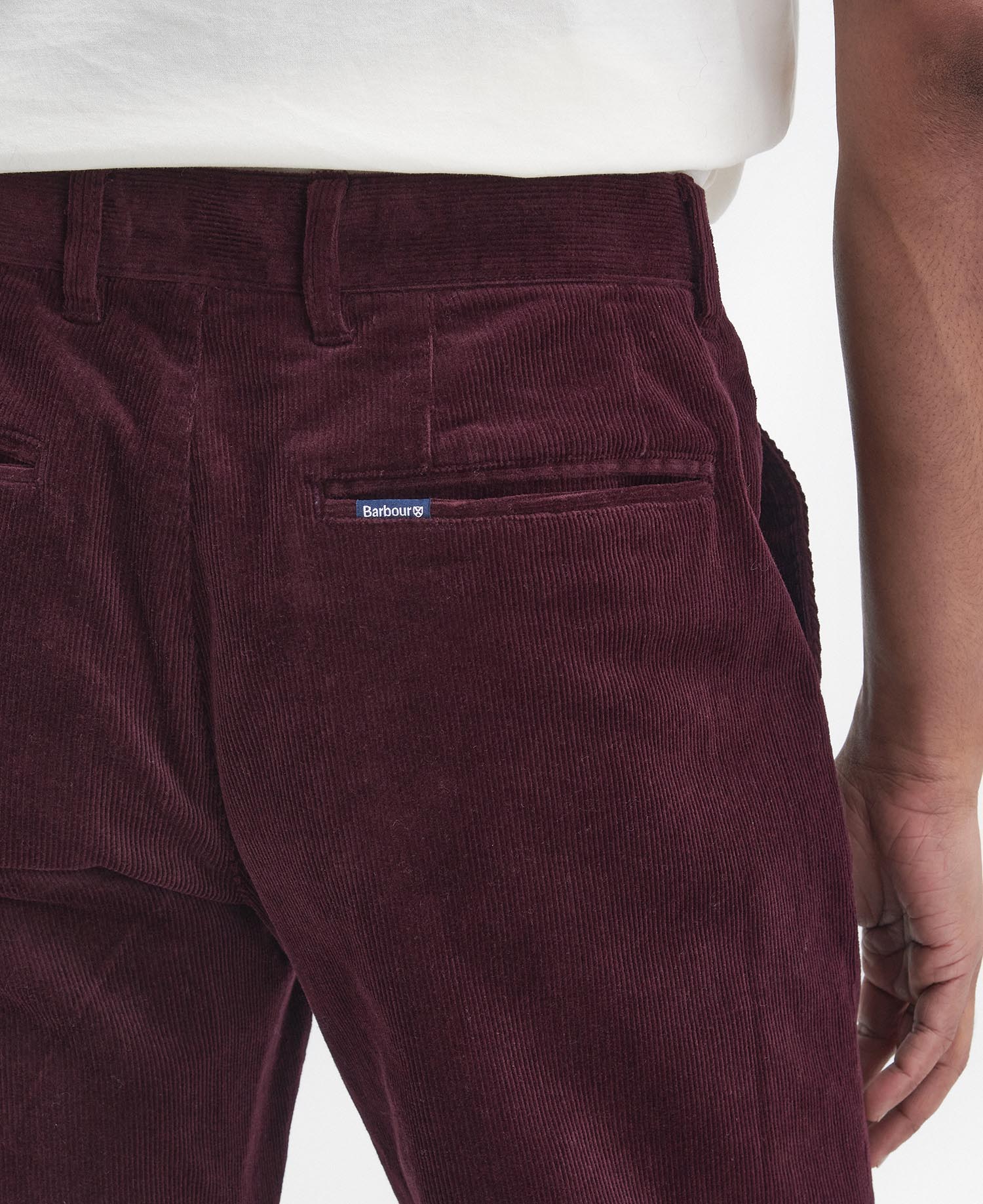 Stretch Cord Tailored Trousers image number 4