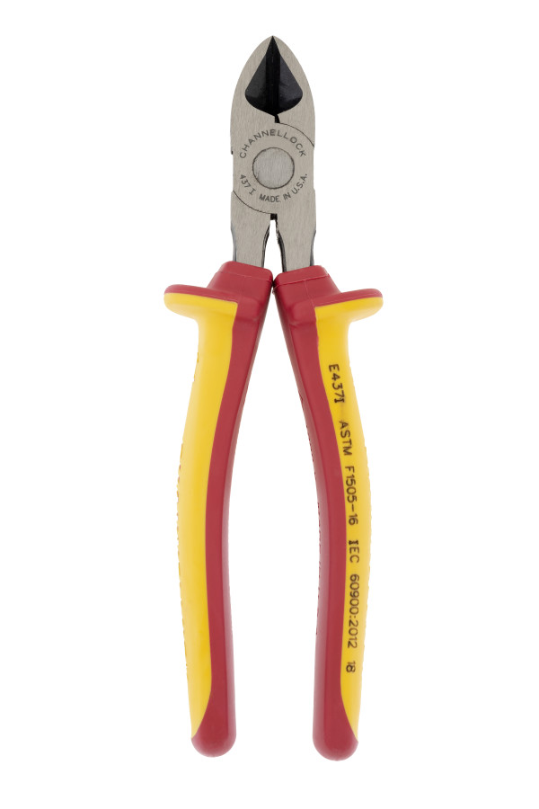437I 7-inch Diagonal Cutting Pliers w/ 1000V Insulated Grip
