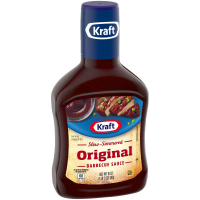 Kraft Original Slow-Simmered Barbecue Sauce, 18 oz Bottle
