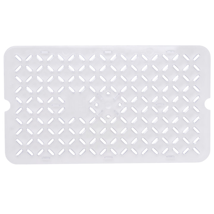 Full-size Super Pan® clear low-temperature plastic false bottom
