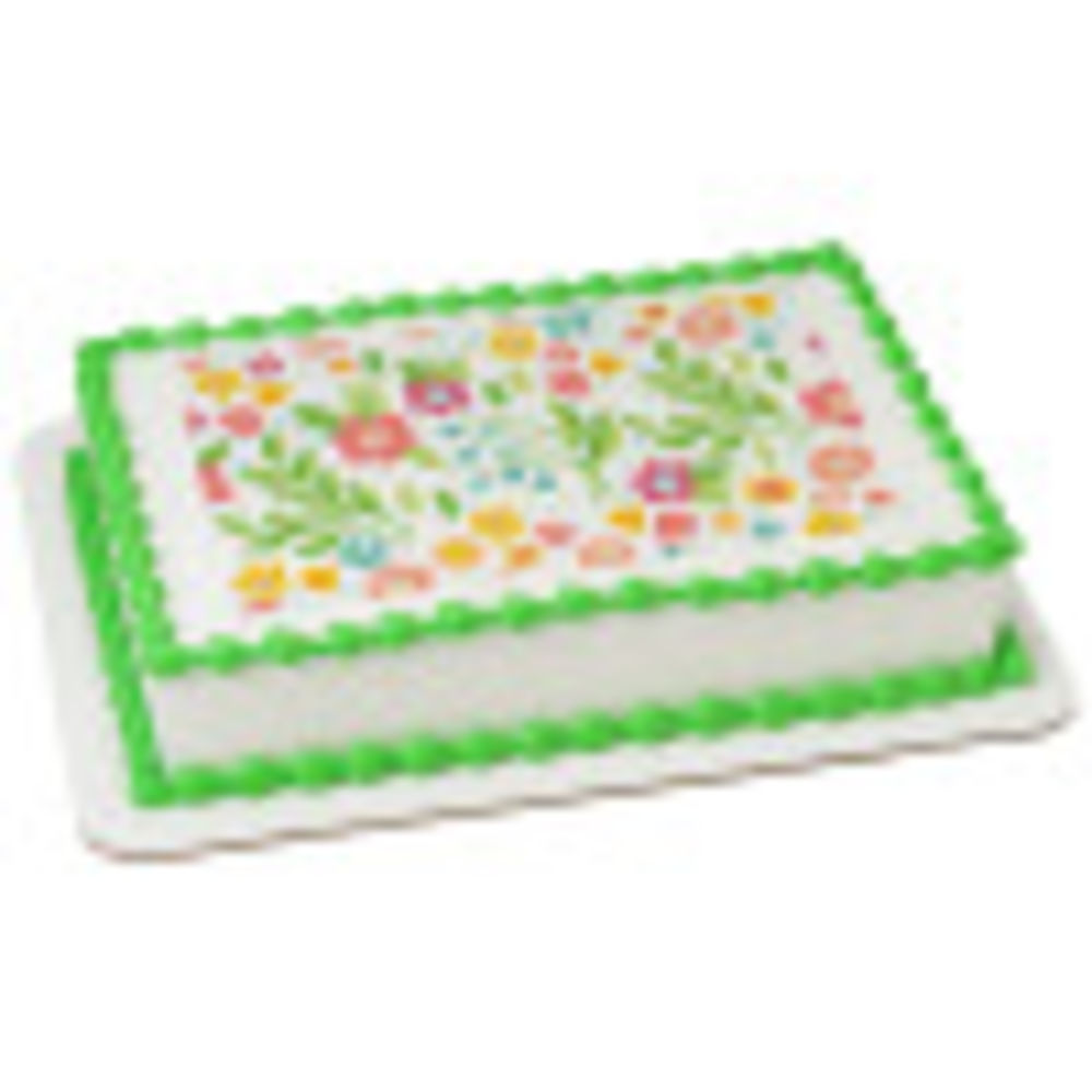 Image Cake Delicate Florals