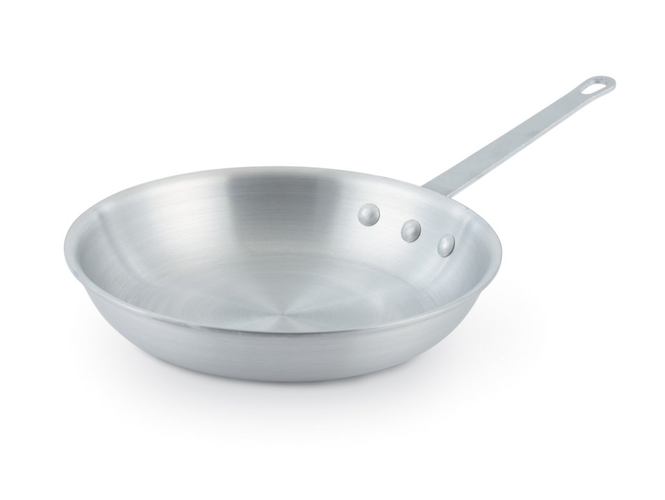 10-inch Arkadia™ aluminum frying pan in natural finish