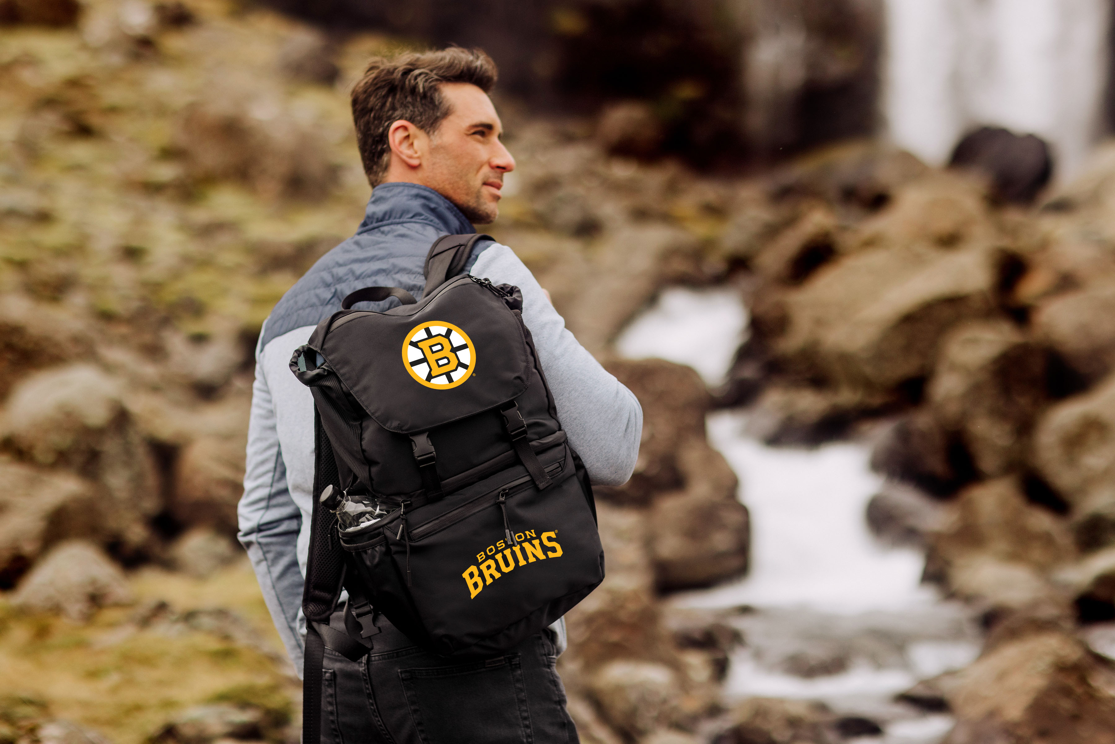 Boston Bruins - Tarana Recycled Backpack Cooler