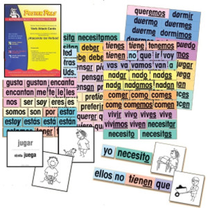 Verb Attack Card Set, Spanish