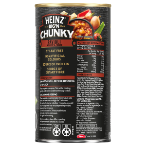  Heinz Big'N Chunky® Ravioli with Beef & Tomato 535g 