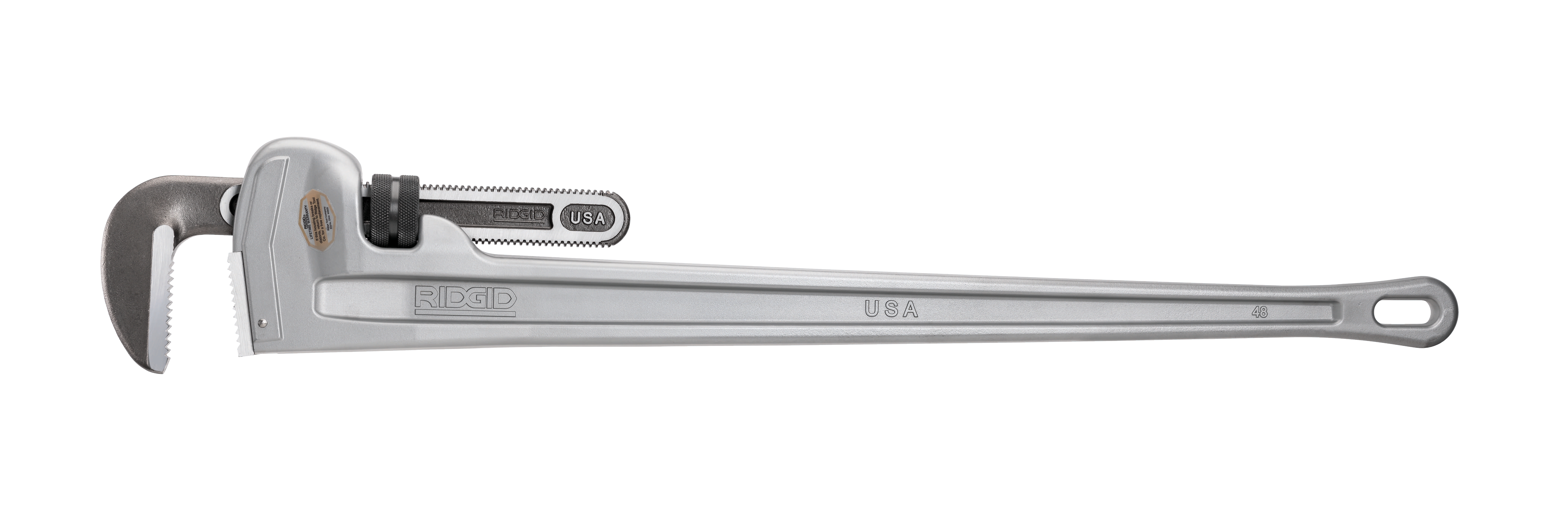 18" Aluminum Straight Pipe Wrench - Image 6