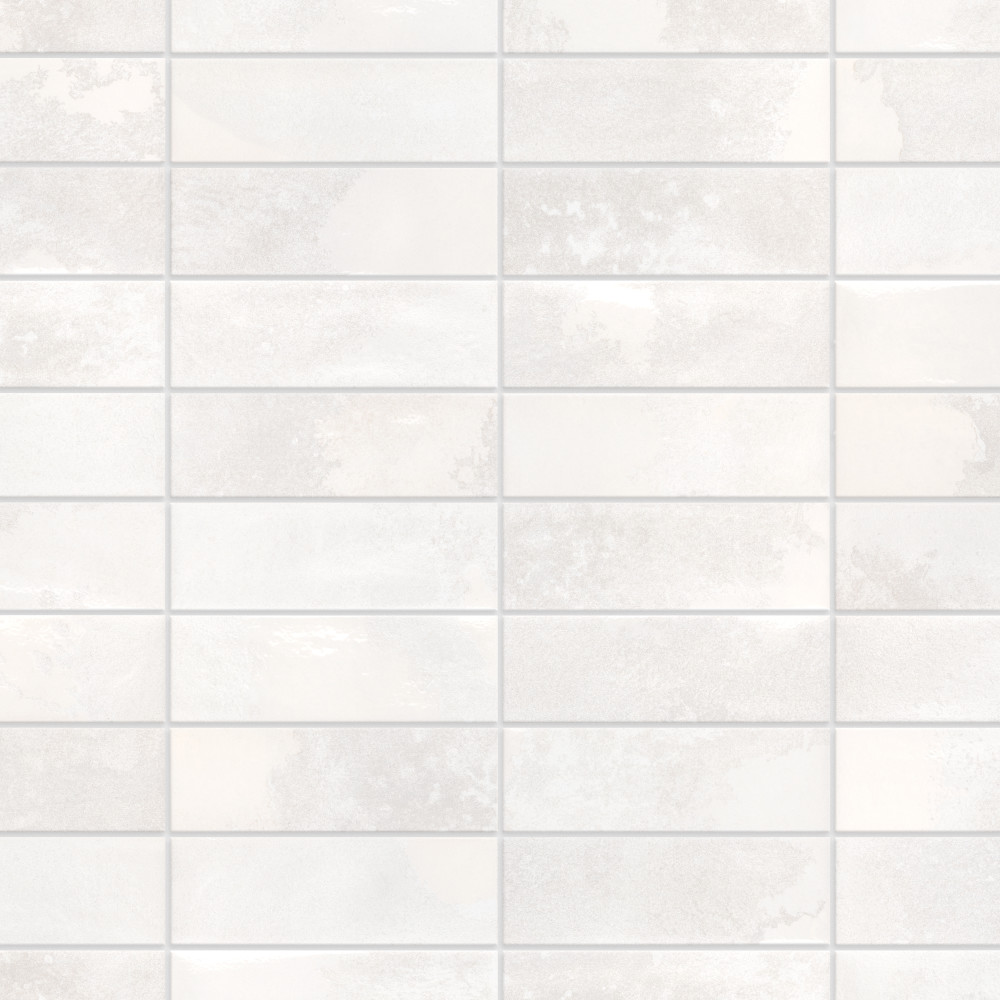 Kings Luxe Tradition Brick White 7.88x15.75 Rectangle Porcelain Wall Only Digital Pattern