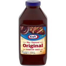 Kraft Original Slow-Simmered Barbecue Sauce, 82.5 oz Bottle