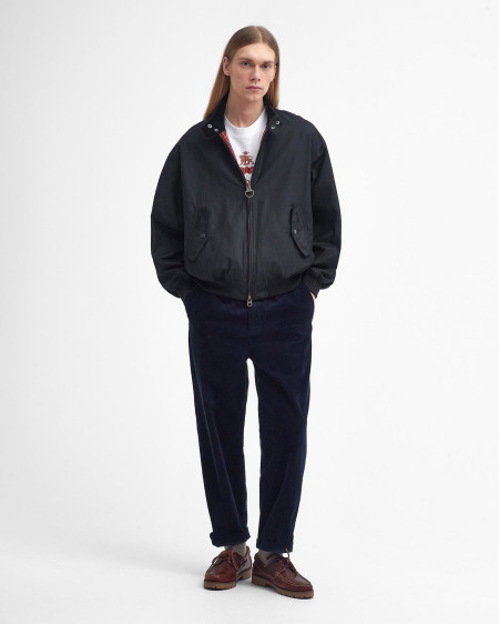 Barbour x Baracuta Wachsjacke MA-1 Harrington