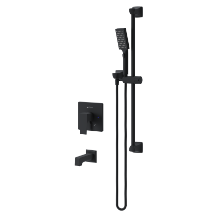 Verity Tub and Hand Shower Trim with VersaFlex Integral Diverter for Test Cap Valve