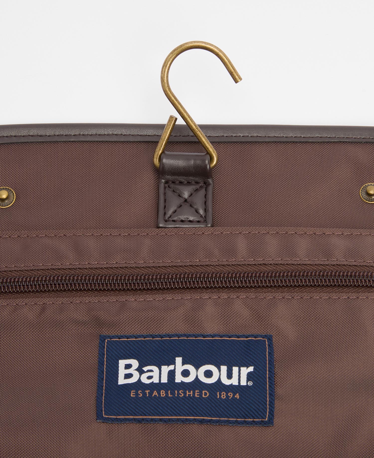 Waxed Hanging Washbag image number 7