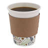 Boardwalk, Cup Sleeves, Fits 10 oz to 20 oz Hot Cups, Kraft