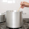 12-quart Arkadia™ aluminum stockpot in natural finish