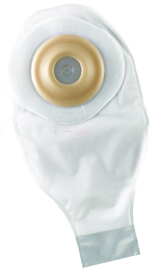 ActiveLife One-Piece Transparent Colostomy Pouch, 12-Inch Length, 1 Inch Stoma MK 208751