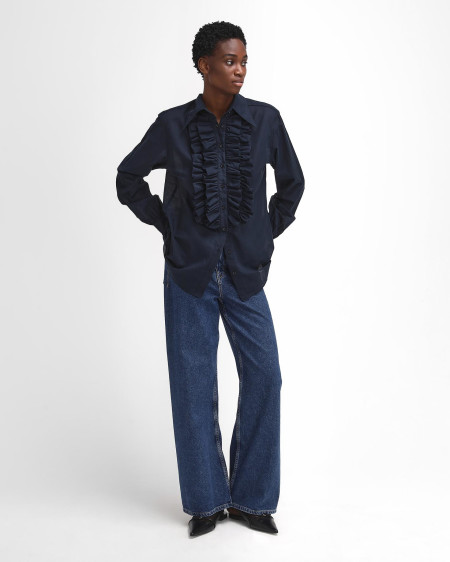 Barbour The Edit by Alexa Maximillian Ruffled Long-Sleeved Shirt