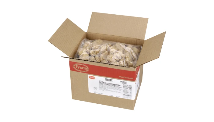 Tyson® Uncooked Chicken Breast Chunk Fritters With BBQ Flavored Glaze Packets_image_4