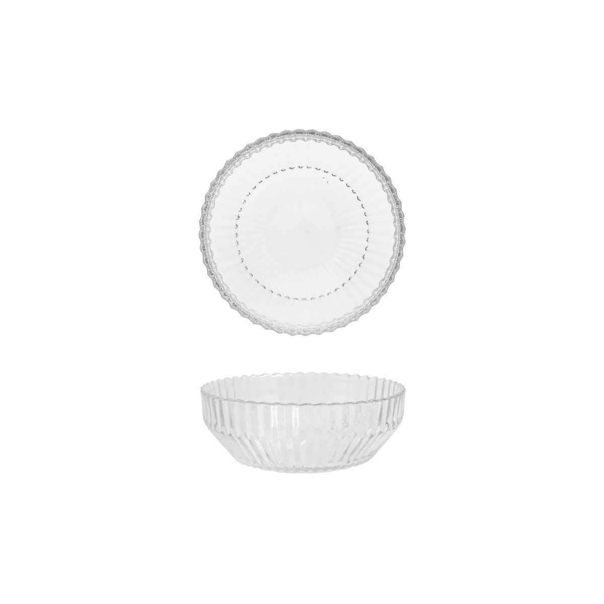 Archie Individual Bowl, Clear, Set of 4