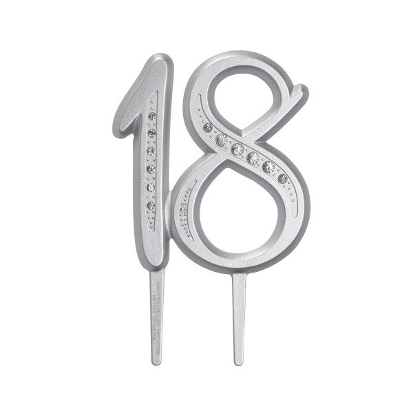 18 Diamond Milestone Monogram