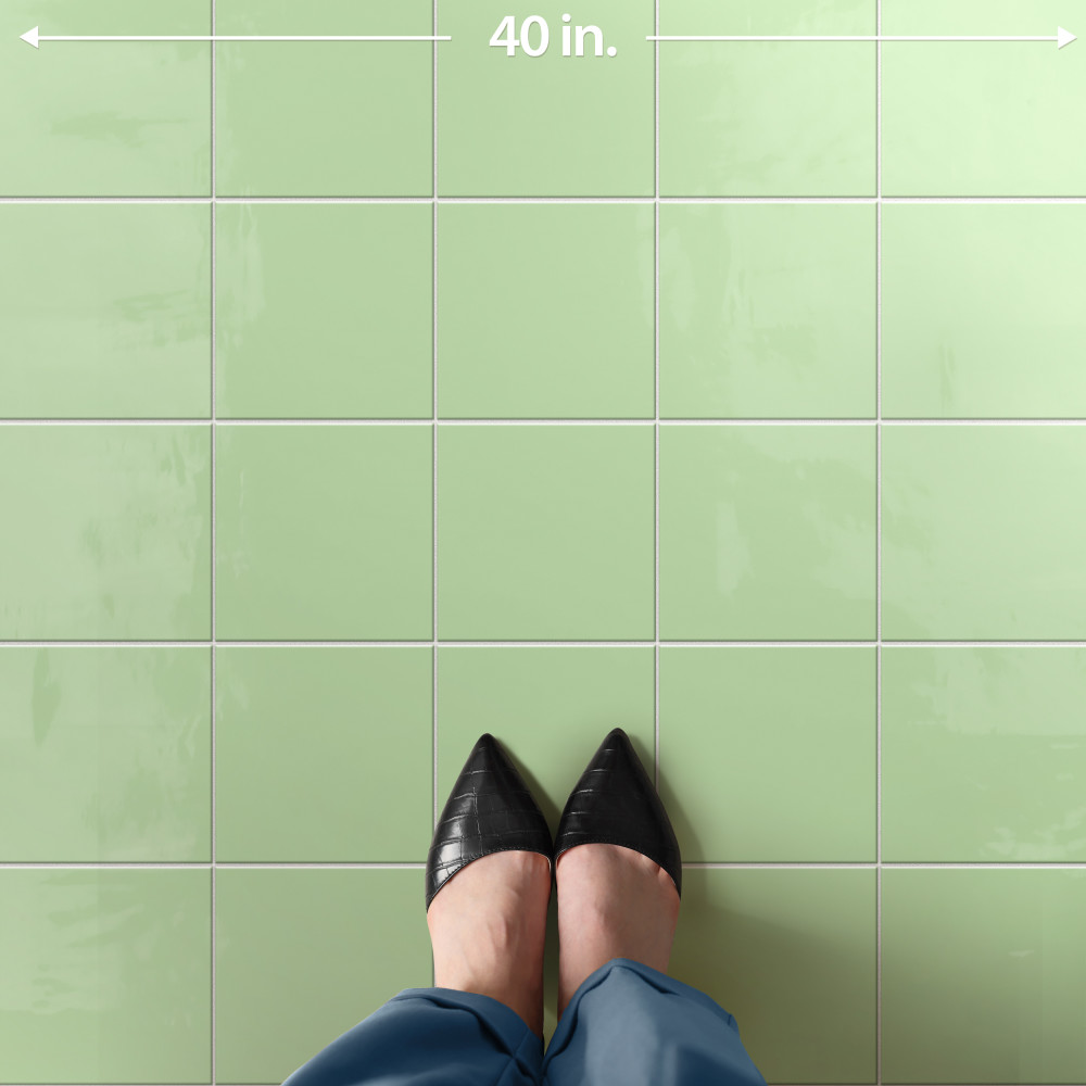 Monocolor Musgo 7-7/8 in. x 7-7/8 in. Ceramic Floor and Wall Tile