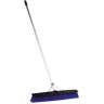 Carlisle, Sweep Complete, 24in, Floor Sweep with Squeegee, Plastic Bristles, Blue