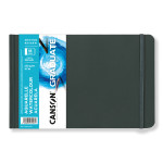 Canson Graduate Watercolor Art Book Hard Cover Binding 28 Sheet 8.5x5.5  inch 1 Count